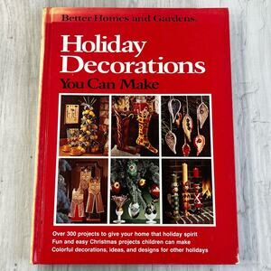 Better Homes & Gardens Vintage Holiday Decorations You Can Make 1974